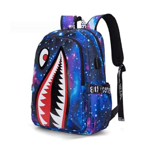 FANDARE Zaino per bambini Ragazzo Zainetto bambino Zainetto Scuola Galaxy
