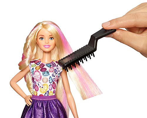 Muñeca Barbie D.I.Y. Crimps & Curls miniatura 3