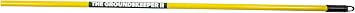 THE GROUNDSKEEPER II 55-inch Lightweight Fiberglass Replacement Rake Handle Only (Yellow)