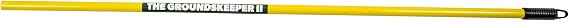 THE GROUNDSKEEPER II 55-inch Lightweight Fiberglass Replacement Rake Handle Only (Yellow)