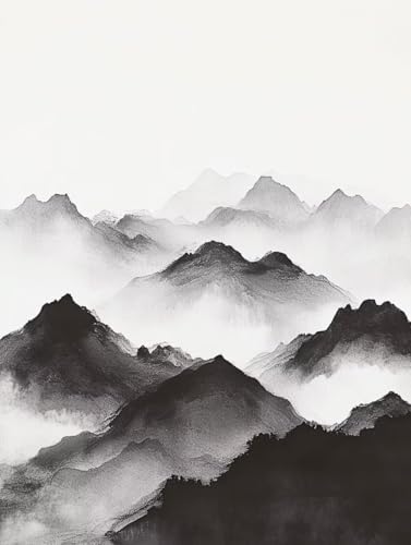 Kit diamond painting montagne 5D, l'idée cadeau parfaite pour amateur d'activité manuelle