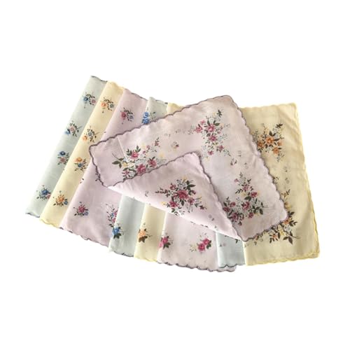 Mouchoirs pour femmes Oshhni lot de 9 pochettes de costume 29x30 cm