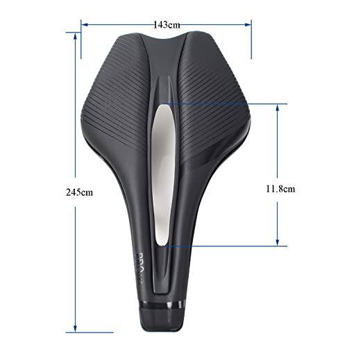 Thinktop Ultralight Professional Bike Saddle Pu Breathable Silica Filled Gel Soft Seat Cushion Mtb Road Bike Saddles Mountain Bike Racing Saddle Bicycle Seat #TOP6