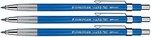 Staedtler Mars 780 Technical Mechanical Pencil, 2mm. 780BK (3-PACK)