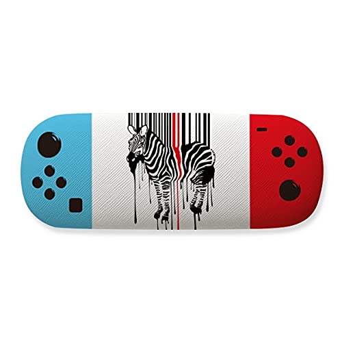 Étui de rangement pour lunettes rigide au style graffiti rouge et noir ultra résistant