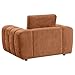 Coaster Home Furnishings - Burnett - Wood - 3-Piece Upholstered Sofa Set with Low Profile, Channel Detailing and Contemporary Style - Living Room - Burnt Orange