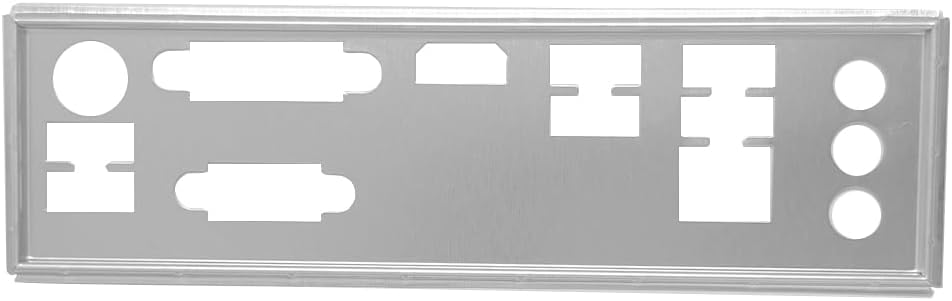 SAMXI I/O IO Shield Motherboard Backplate Bracket for GIGABYTE B365M DS3H | Motherboard Replacement Laptop