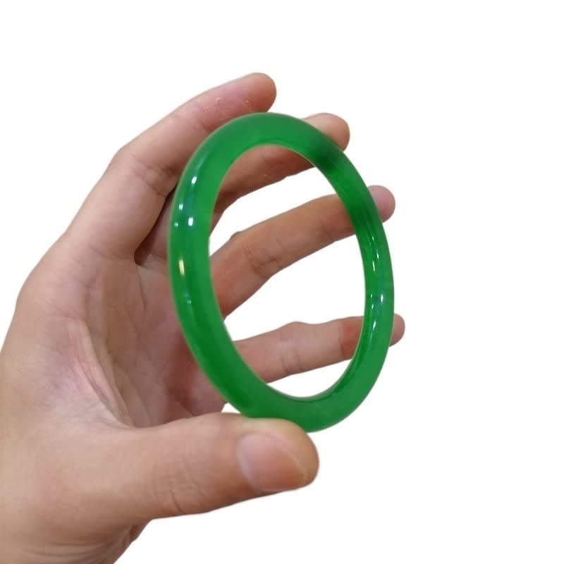 Bracelet de jade pour les femmes et les hommes : le cadeau précieux de Singapour en 58-60mm
