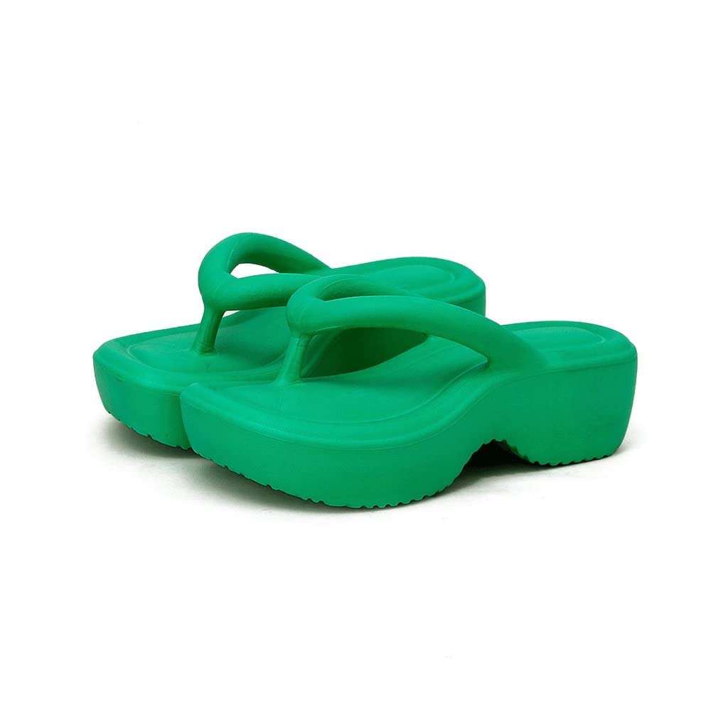 Tongs d'été plates-formes JFDBGU en taille 40 EU de couleur Argento