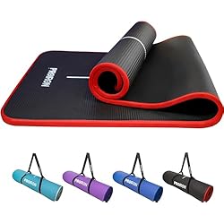 Esterilla Yoga Amaya PROIRON Esterilla Yoga Gruesa - Colchoneta Antideslizante NBR para Pilates Ejercicios Fitness Gimnasia Estiramientos