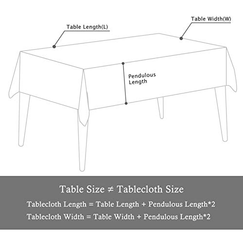 Melodieux Herringbone Jacquard Rectangle Tablecloth Waterproof Holiday Table Cover, Spill Oil Dust Resistant Wrinkle Free For Kitchen Dining Party Tabletop Decoration, 60" X 84", Green #TOP5