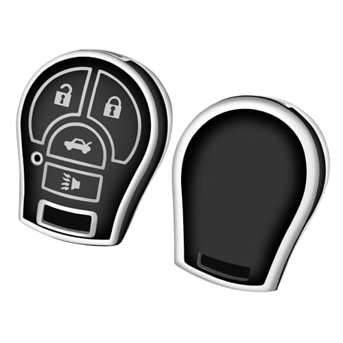 YALNORVA Key Fob Cover for Nissan Sentra Juke Versa Rogue Sentra Frontier