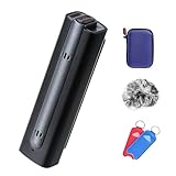 RICHCHIP Bluetooth Wireless Microphone - Clip-on Mic Recorder for iPhone Recording, Interview, Streaming, Vlog, Compatible with GoPro HERO12, Laptop, Noise Reduction, Sound & Receiverless