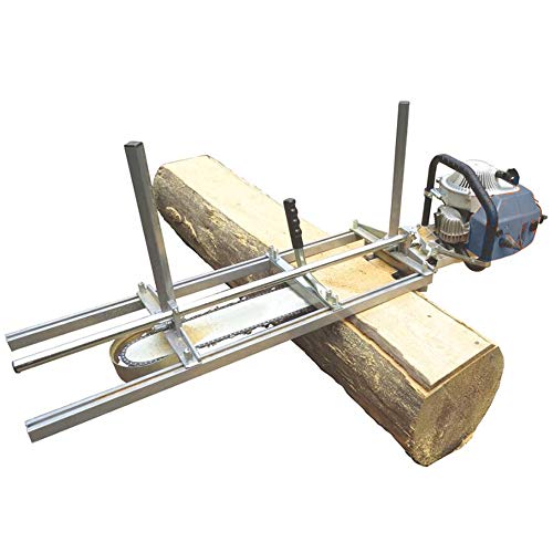 YEEZUGO 36" Portable Chainsaw Mill Planking Milling for Saw Bar Size 14" to 36" Wood Cutting Slabbing Lumber Planks