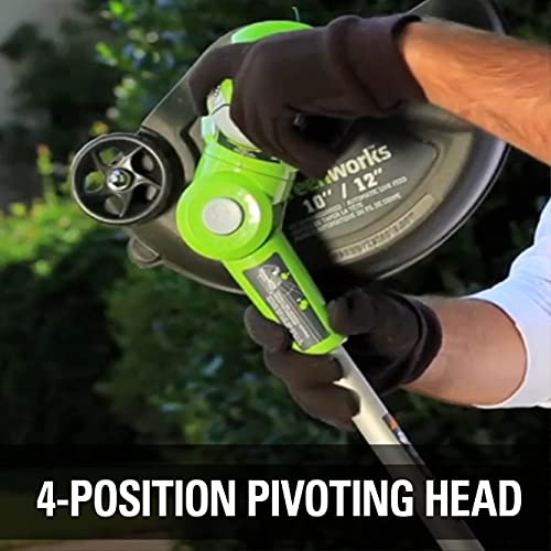 Greenworks 40V 13" Cordless String Trimmer / Edger, 2.0Ah Battery and Charger Included by Greenworks - Image 7
