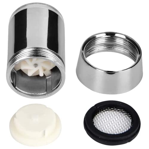 VIEVRE 2 Stück LED Wasserhahn,7 Farben Wasserhahn Aufsatz Küche,Bluegreen Wassersparer,LED Wasserhahn Aufsatz,Wasserhahn LED,Wasserhahn Aufsatz für Küche Badezimmer