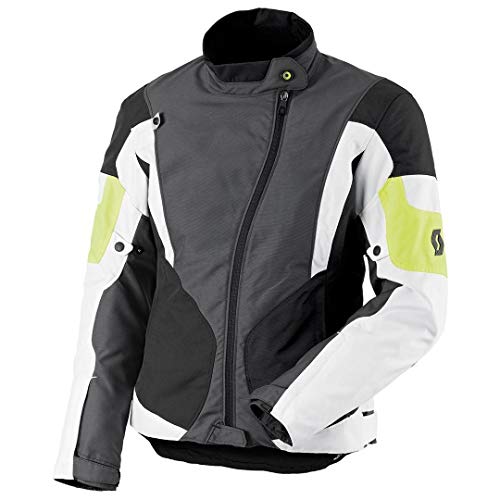 Scott Technit DP Damen Motorrad Jacke grau/gelb 2016: Größe: 42