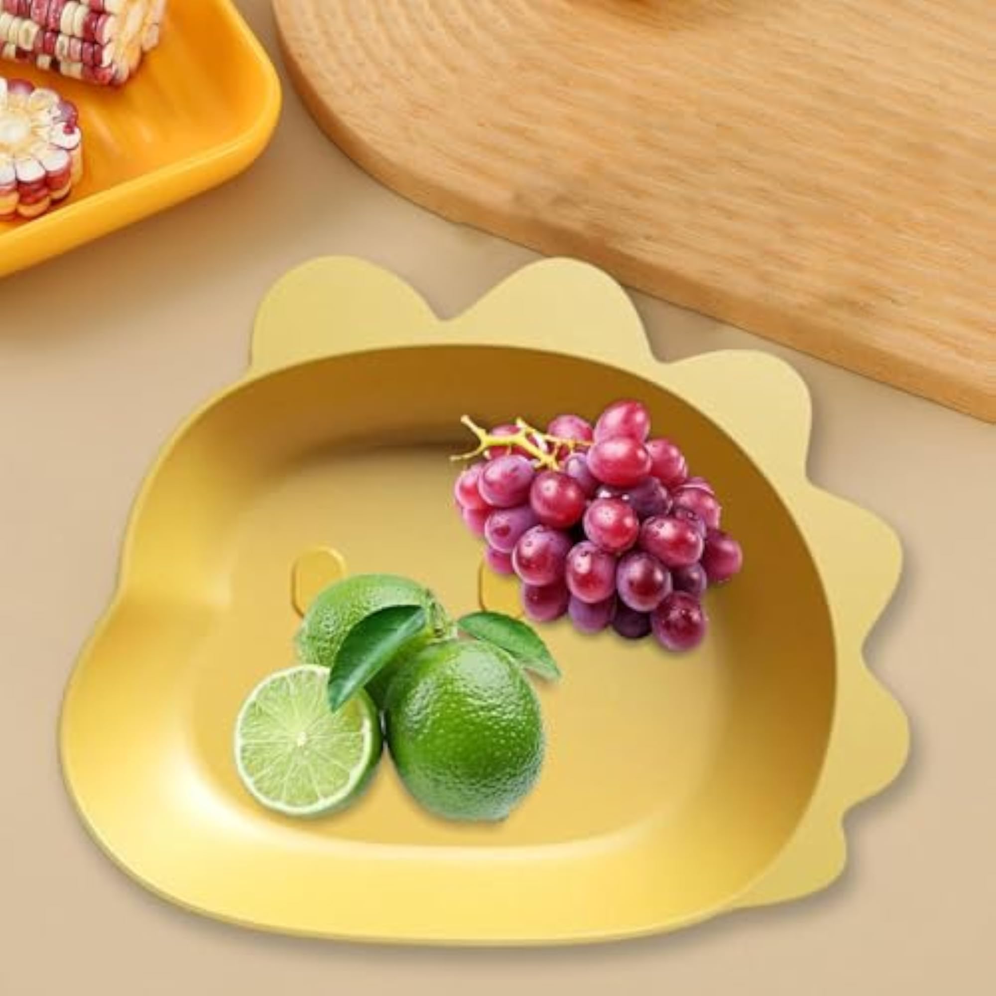 Desktop Spit Bone Dish Garbage Dish Cake Organizer