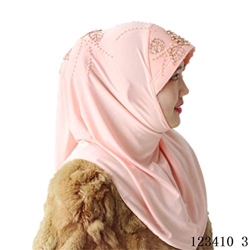 Hijab BaronHong fait main foulard musulman traditionnel