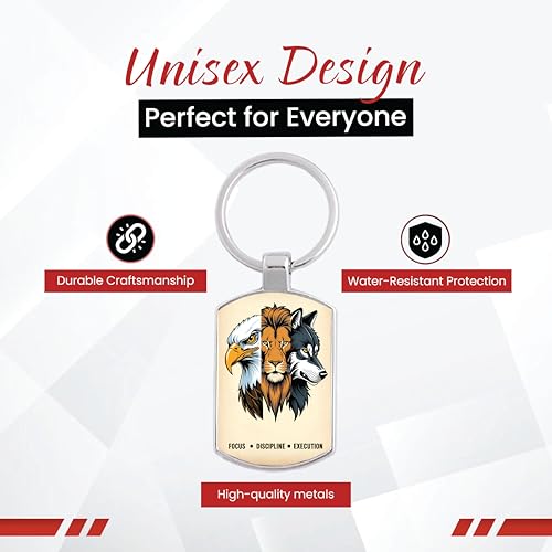 Image of Premium Printed Metal Keychain for Men & Women | High-Definition Artwork Print | Durable Key Ring for Car, Bike, Home & Office Keys | Stylish Decorative Key Holder Gift
