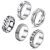 Helfen Sie, sich beim Lernen oder Denken auf sich selbst zu konzentrieren. Oder helfen Sie, schlechte Emotionen abzubauen und Stress abzubauen. Tragen Sie sie besser auf Ihrem Daumen oder Zeiger Ihrer nicht dominanten Hand, ideal für zappelige Hände und stressige Momente.