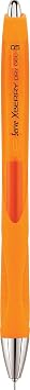 Serve Xberry Gel Pen 05mm Needle Type Orange 05