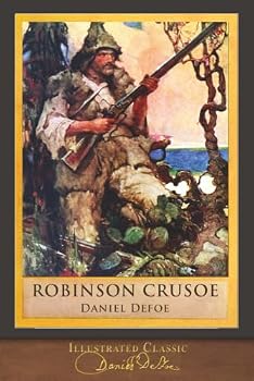 Paperback Robinson Crusoe: 85 illustrations by Louis Rhead Book