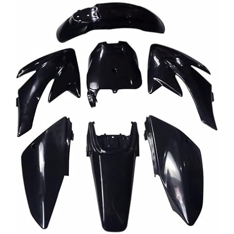 TianDiPRO Black Plastic Fairing Kit For Atomik Thumpstar Dirt Bike 140/150/160/200cc Cover
