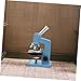 BESPORTBLE 2pcs Microscope Doll House DIY Micro Landscape Ornament Mini Laboratory Tool Miniature Dollhouse Lab Equipment Microscopic Lens Dollhouse Science Scene Kit Sky-Blue Plastic