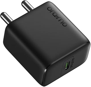 Oraimo 25W GAN Charger | Ultra Fast Charging for Android, iPhone 16/15/14/13/12/11/X (Pro,/Plus/Max Series), Samsung, Goog Price In India