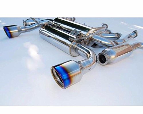 Invidia Hs09Ifxgid Gemini Cat-Back Exhaust System With Titanium Rolled Tip For Infiniti Fx35/Fx37 #TOP4