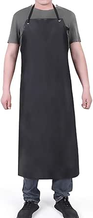 Homsolver Waterproof Rubber Vinyl Apron For Unisex Ethiopia