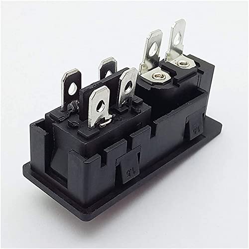 Interrupteur à bascule triphasé ou bipolaire 4 broches pour alimentation - 3