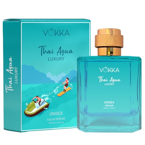 VOKKA Thai Aqua 100 ml | Unisex Luxury Long Lasting Perfume For Men And Women | Fresh Scent Eau De Parfum | EDP Fragrance for Gift | Notes: Aqua Sanda