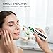 Skin Moisture Analyzer, 0-99.9% Accuracy Digital Skin Tester with Large LCD Display, Portable Rechargeable Facial Skin Detector for Face Oil & Hydration, Skincare Tool for Home Salon