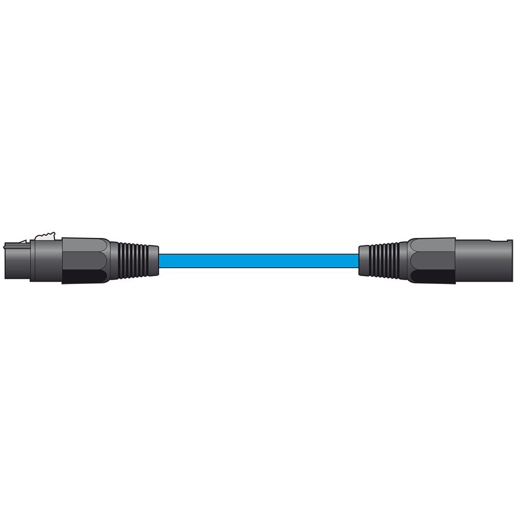 Citronic XLR Male - XLR Female Microphone Cable Blue - 12 Metres, 12.0m - Image 3
