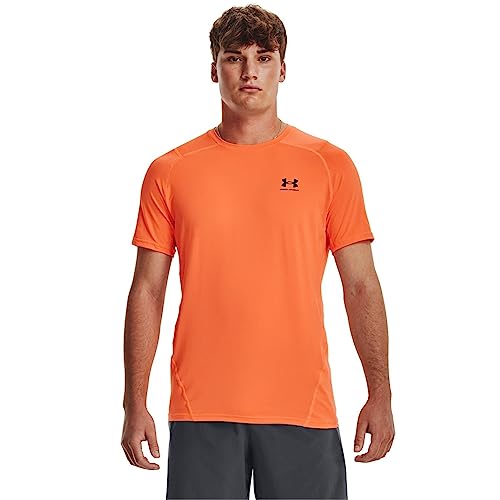 Image of Under Armour Men's UA HG Armour Comp SS Short Sleeve Functional Shirt Quick Dry T-Shirt with Compression Fit