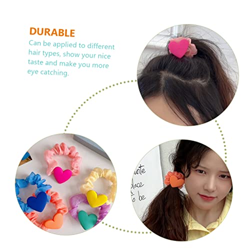 Élastiques à cheveux cœur sans douleur pour chignon et tresse - 3