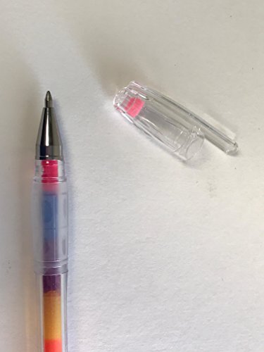 100 bolígrafos gel Rainbow multipack miniatura 4