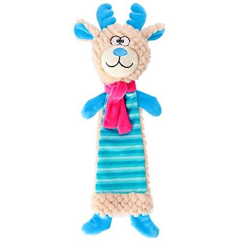 Dingo 17476 - Juguete de peluche para perros, 36 cm, regalo de Navidad, juguete con un juego de chirrido con perro Cover