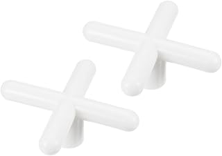 PATIKIL Billiard Bridge Head, 2 Pack Plastic Cross Pool Cue Stick Bridge Head Slide-in Replaceable Cue Accessories for Pool Table, White