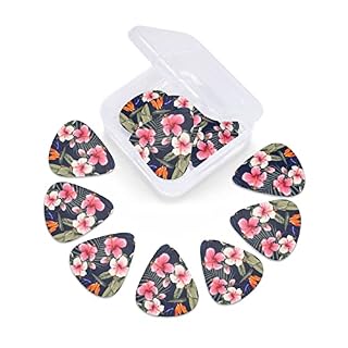 Médiators de guitare Paquet de 12 médiators floraux pour guitare électrique Guitare acoustique Diverses guitares - Les Beatles, Paul McCartney, John Lennon, RIngo Starr, George Harrison Médiators de guitare Paquet de 12 médiators floraux pour guitare électrique Guitare acoustique Diverses guitares – Image 5