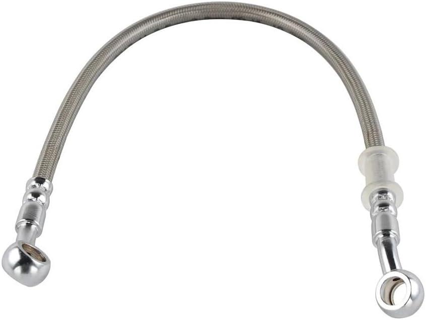 キノクニ ： ブレーキラインフィッティング メスタイプ M10×1.0 IF(J・マルチ.旧トヨタ) スチール ATV M10用オートバイホース ブレーキオイルホースライン ステンレススチール編組ブレーキホース 39cm-140cm オートバイ