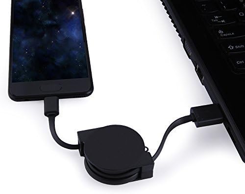 Retractable USB Type C Cable Type C Charger USB C to USB A Data Sync Charging Cord Note 8 Charger for Samsung Galaxy Note 9,S22 S9 S8 Plus,Google Pixel 6 5 2XL,LG G5 G7 V35 ThinQ,V30,ZTE Blade Z Max X