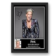 HIGH-QUALITY REPRODUCTION - Enjoy the allure of signed photos without the hefty price tag. Our high-quality reproductions offer an affordable alternative to expensive autographs. ELEGANT BLACK FRAME - Our prints are encased in a sleek, black wooden f...
