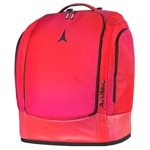 ATOMIC REDSTER Pack 80L I Hochwertige Skischuhtasche mit Helmfach I Wasserabweisender Skischuh-Rucksack aus 600D Polyestergewebe I Gepolsterte Skitasche mit Getränke- & Brillenfach