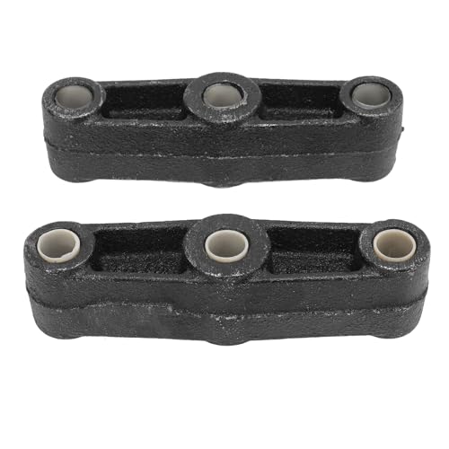 2PCS 5 1/2in Straight Leaf Spring Equalizer Bar Cast Iron