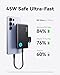INIU Portable Charger, Ultra Slim 45W Fast Charging with Attached USB C Cable, Flight-Safe 10000mAh PD Power Bank Battery Pack, Travel Essential Phone Powerbank for iPhone 17 16 Samsung S25 Google etc