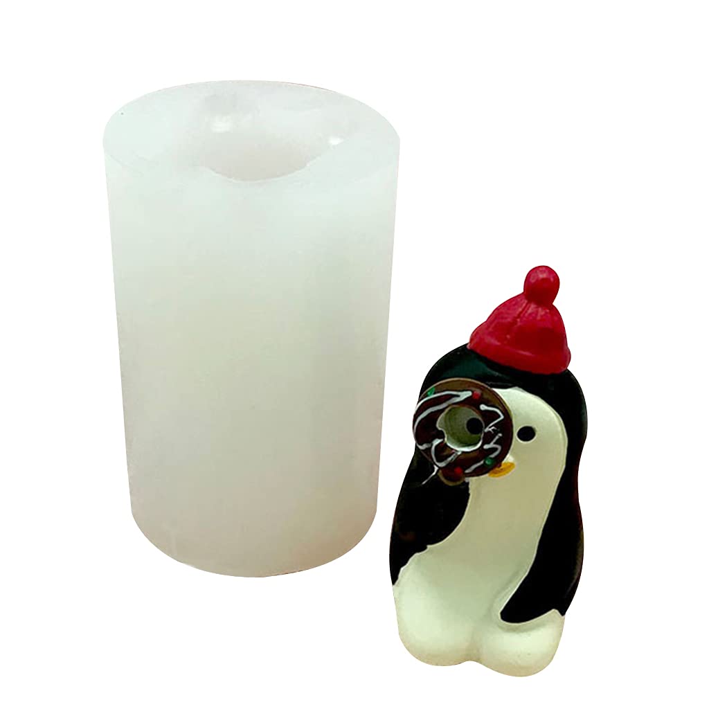 Buxuaaaa Chocolate Candy Sugar Craft Mold Art Silicone Soap Mold Household Molds Christmas Theme Sugarcraft Molds