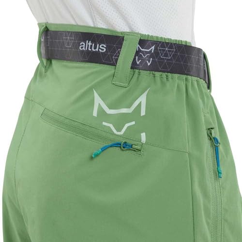 Short léger vert taille M short de sport décontracté été